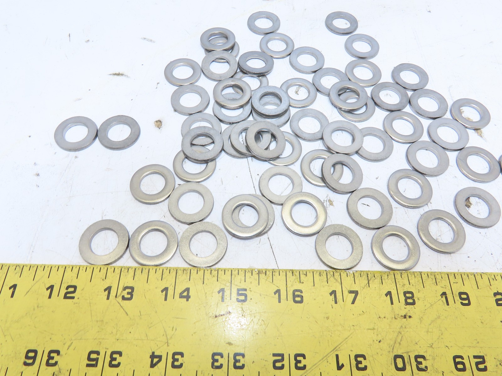 QTY-150 DIN 125A A2 M12 Stainless Steel Flat Washers 13MM 1/2″