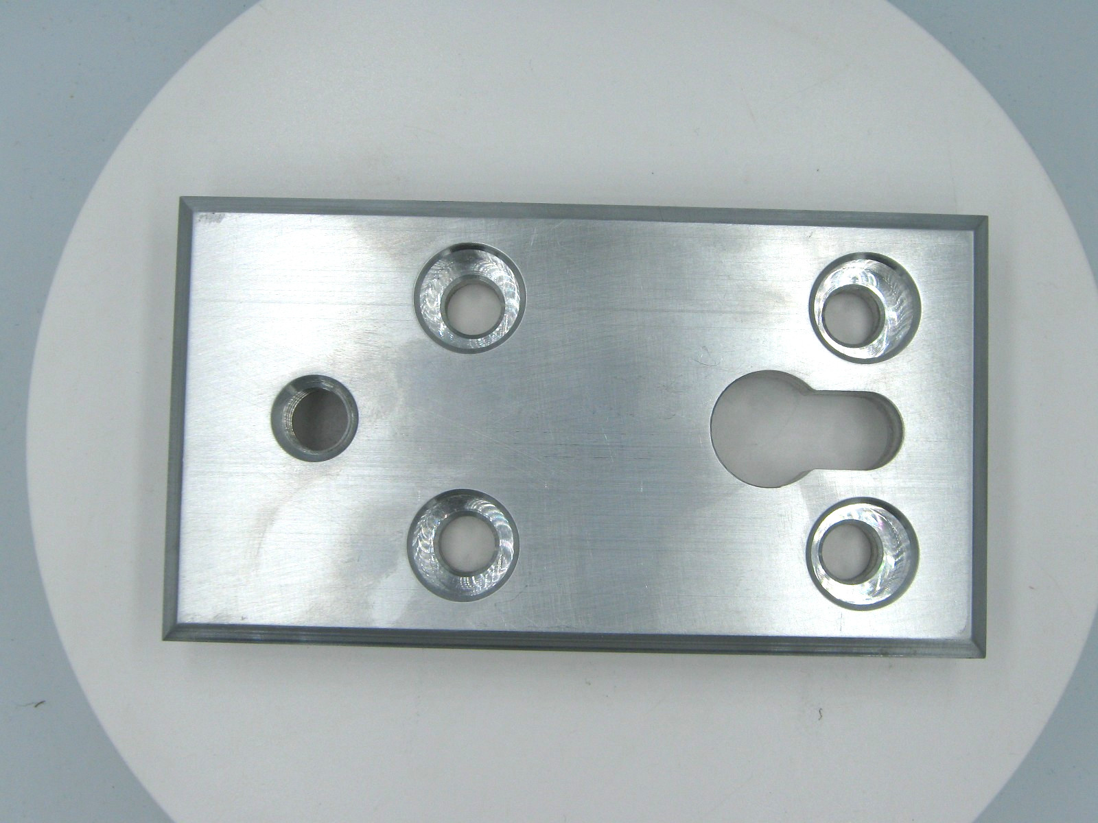 Stryker / Ferno Rear Floor Mount Plate – Ambulance Cot Latch Lock System