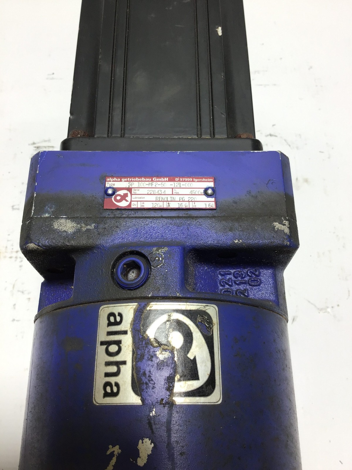 MTS Automation MPM892ATG6G1N Servo Motor 1.62HP 7.3A 1.20kW 3PH