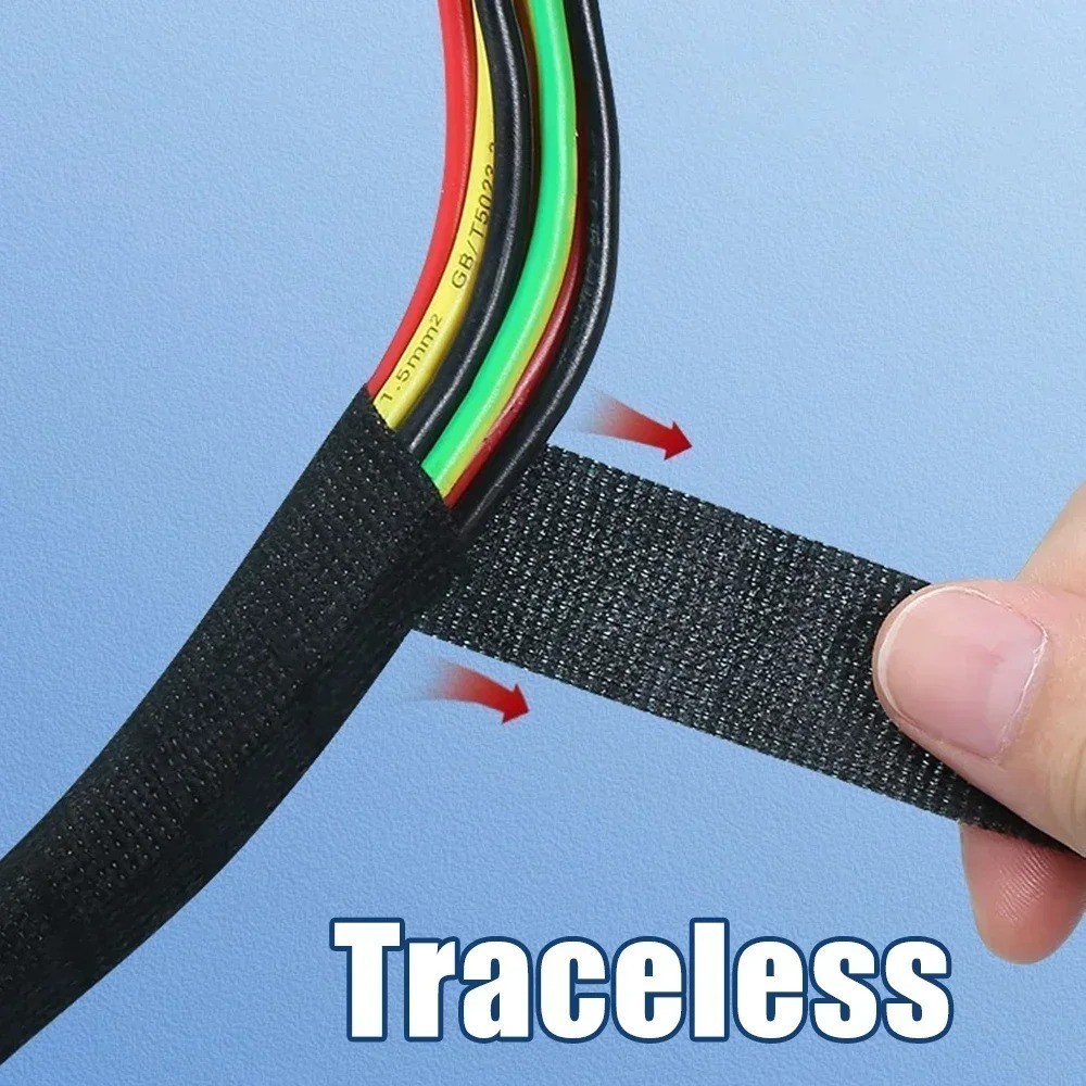 15M Heat-Resistant Flame Retardant Cloth Electrical Tape Car Wiring Loom 3-Pcs