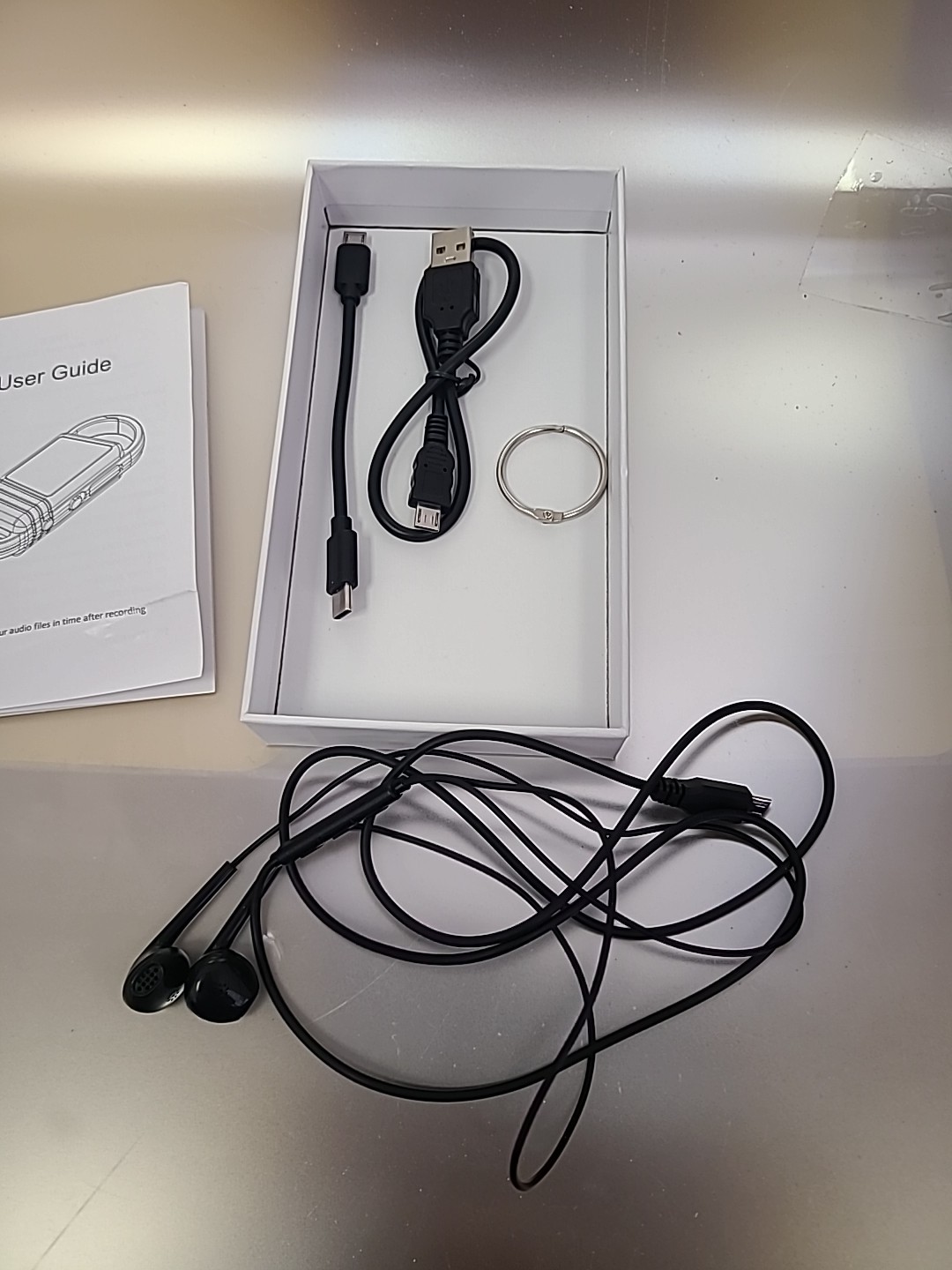 64GB Digital Voice Recorder – Xelarvex Voice Activated Recorder AI-Intelligent