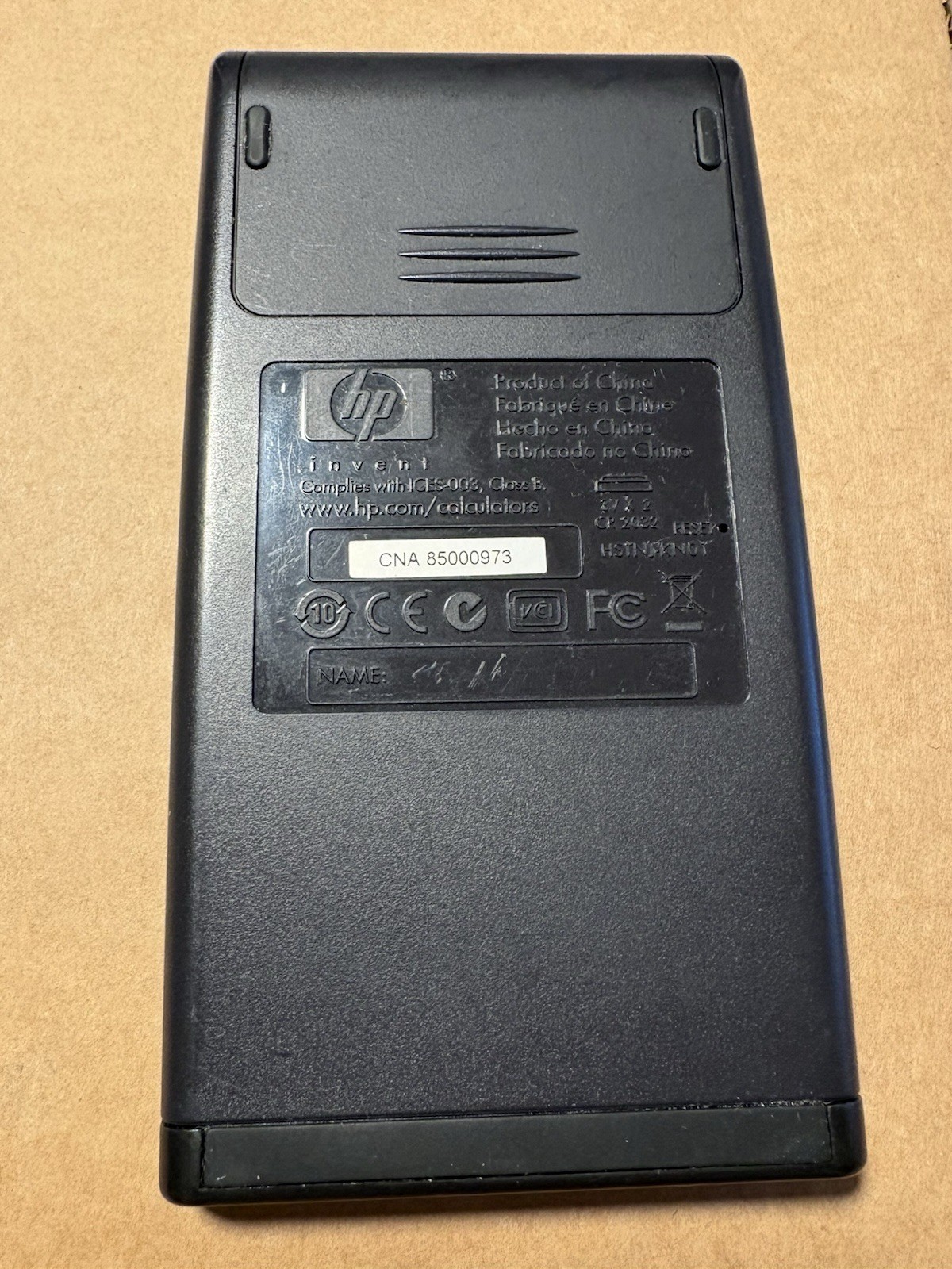 HP 35s Scientific Calculator WITH NLC PROGRAMS for NCEES EXAMS!