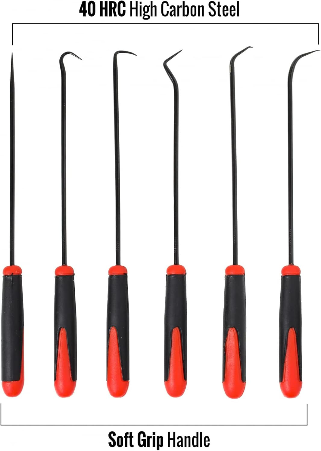 Hook and Pick Precision Gold Prospecting Crevice Tool Set 6 Pieces