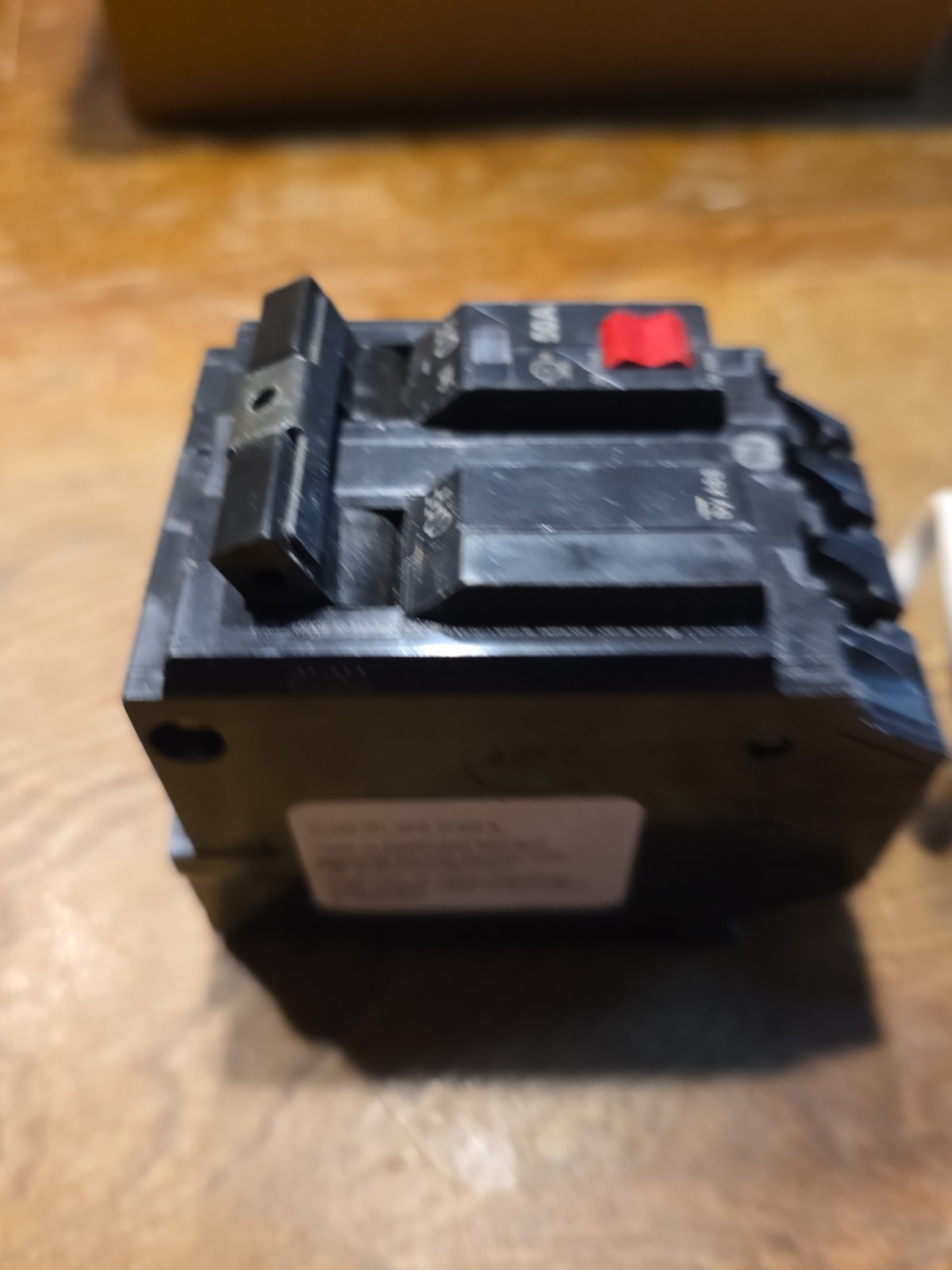 GE ABB 50 Amp 240-Volts Double Pole Ground Fault Breaker with Self-Test