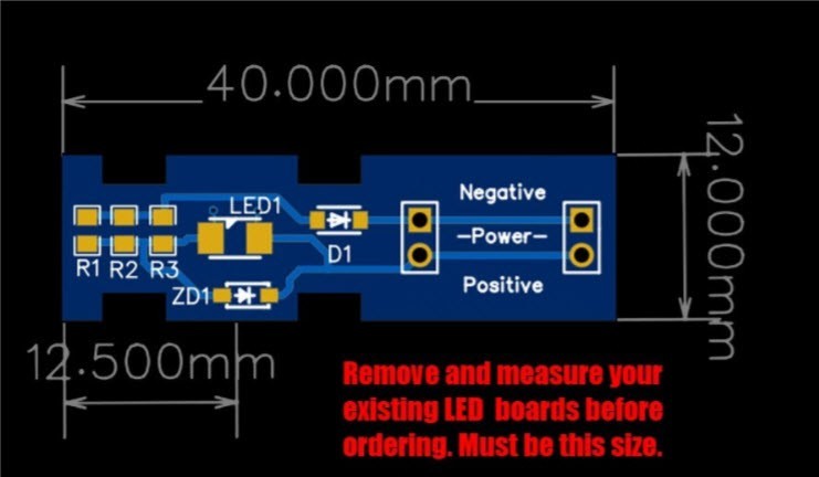 2015-up Subaru Outback/Legacy Shift Indicator upgrade LED boards. May fit others