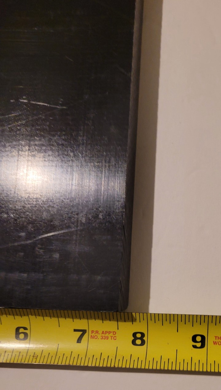 Black Delrin 3/4 x 7 1/2 x 24 (.750 x 7.500 x 24.000) INV#X-103
