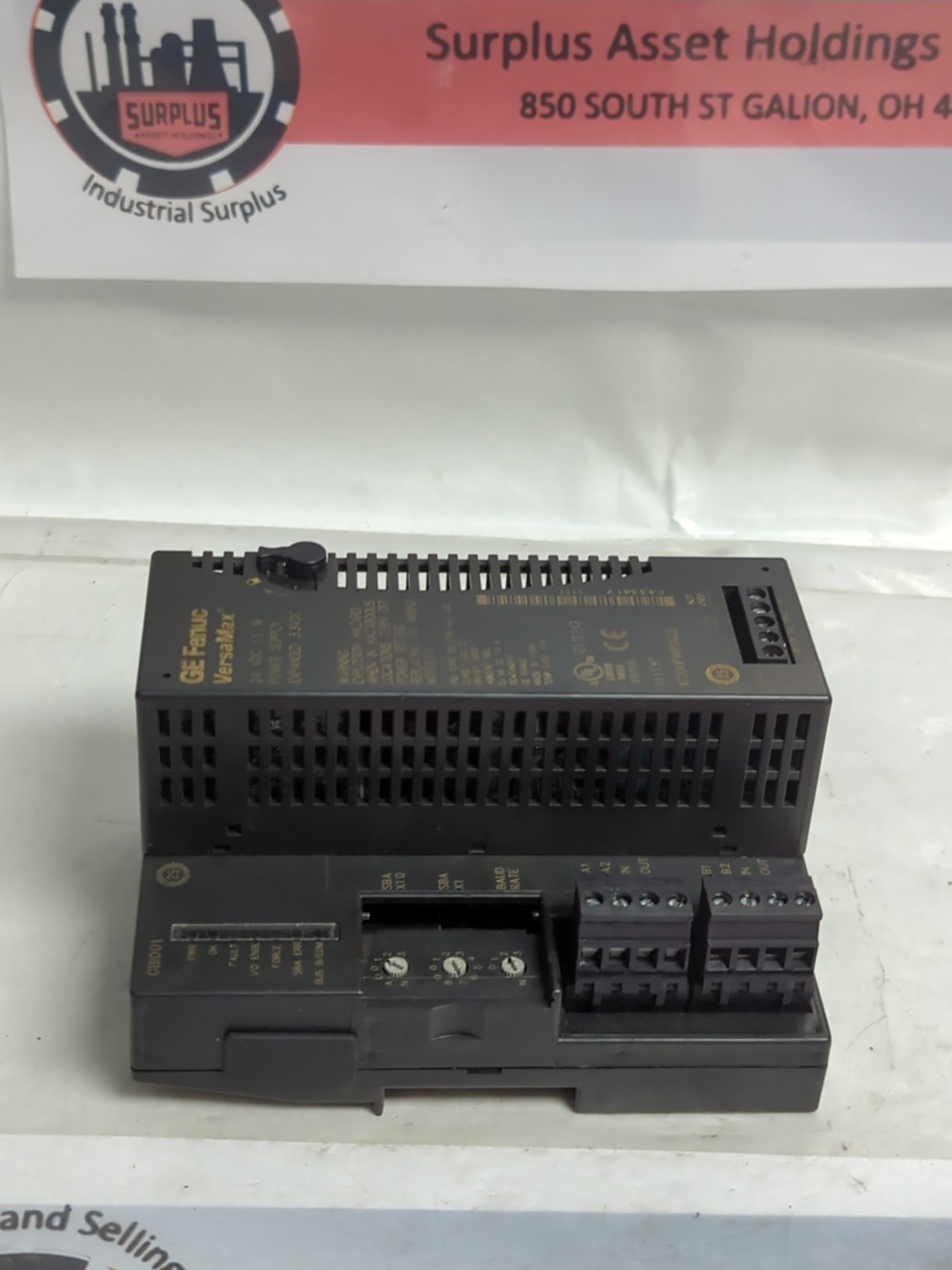 GE FANUC,IC200PWR002E,VERSA MAX POWER SUPPLY 24VDC 11W PRE-OWNED