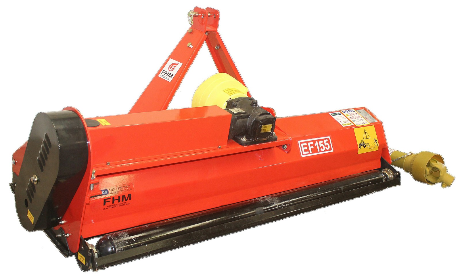 60″ Field Flail Mower Cat.I 3pt 20HP+ Rating (FH-EF155)