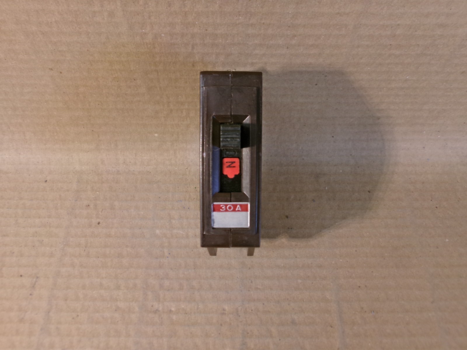 Wadsworth Type A A130 1 Pole 30 Amp 120V Plastic Feet Circuit Breaker AK