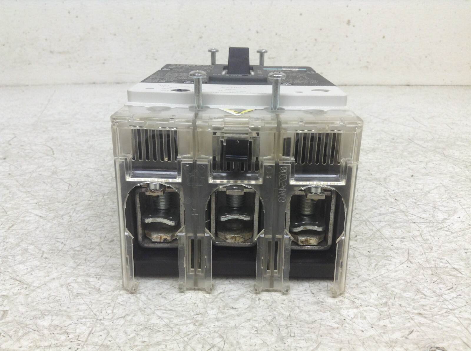 Siemens CFT3B100 3 Pole 100 Amp 600 V 250 VDC Breaker NFG3F250 NFGA (VT)