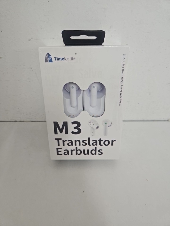 Timekettle M3 Language Translator Earbuds – Online/Offline Translation – White