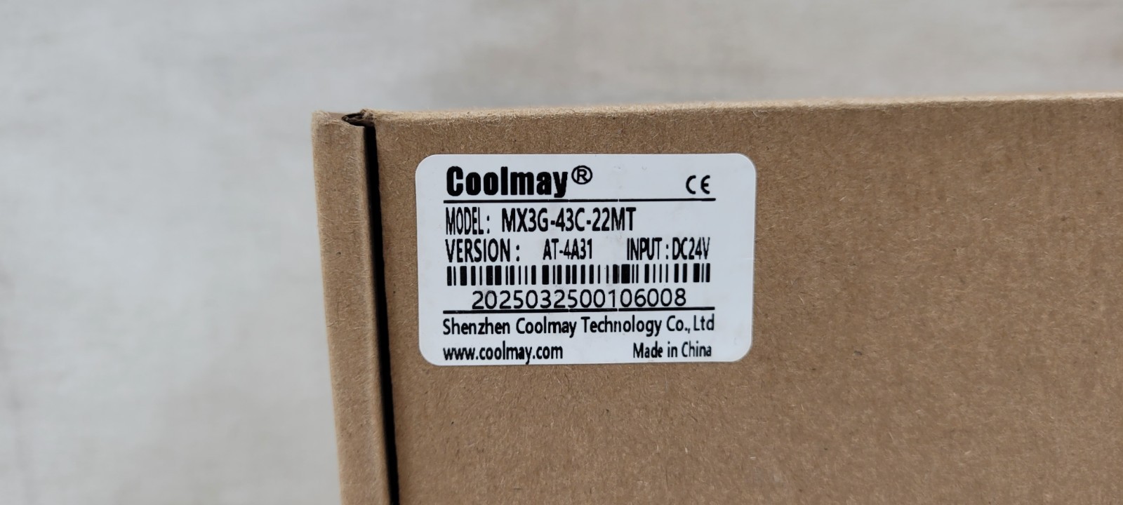 Coolmay MX3G-43C-22MT 4.3″ HMI PLC All in One HMI w/ Built-in PLC 12DI 10DO