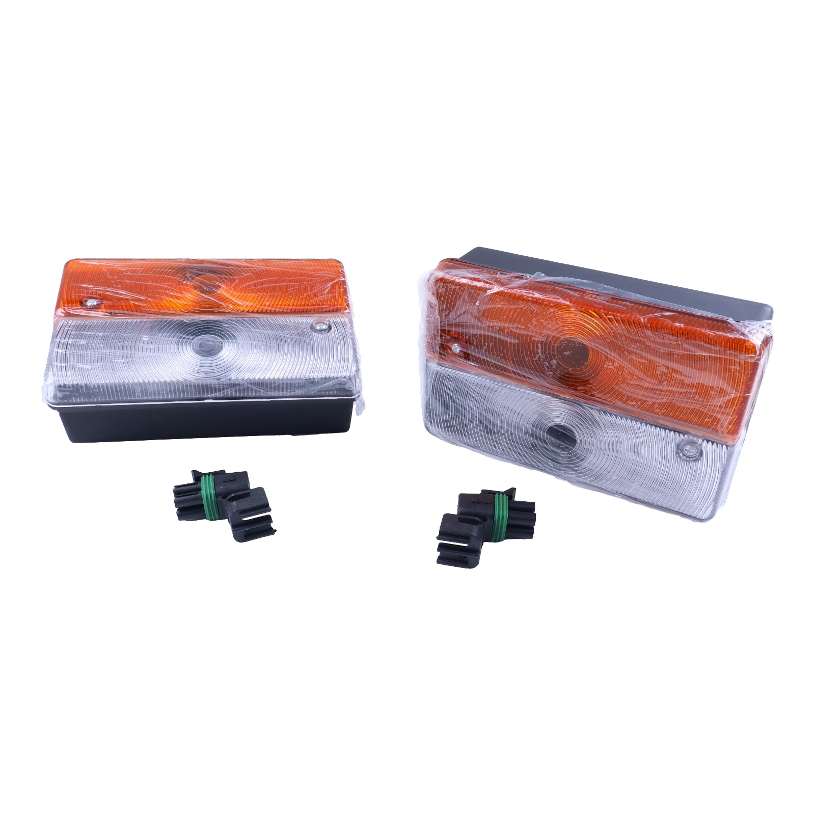 2X Front Side Light Lamp 700/30800 700/10700 for JCB 2CX 3C 3CX 3D 4CX 410 420