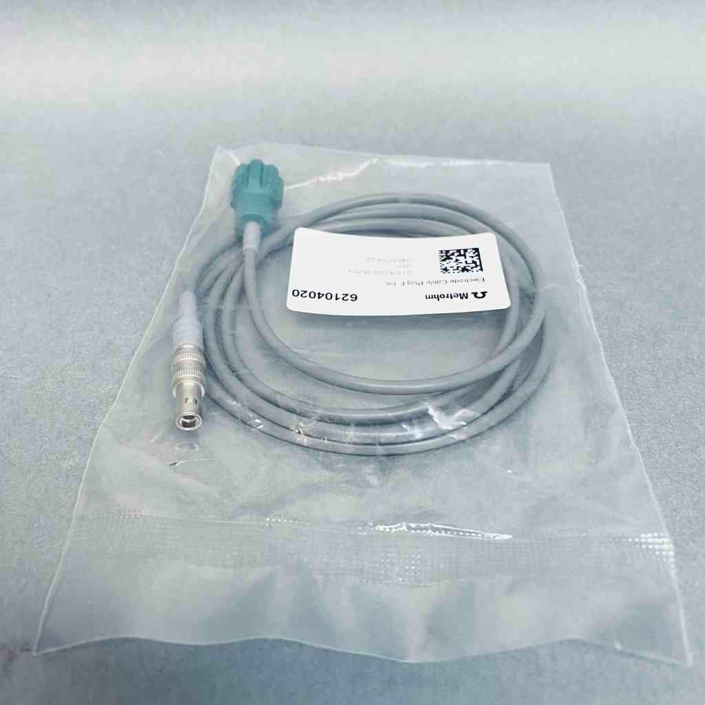 Metrohm Electrode Cable G to F Plug 1 m Length