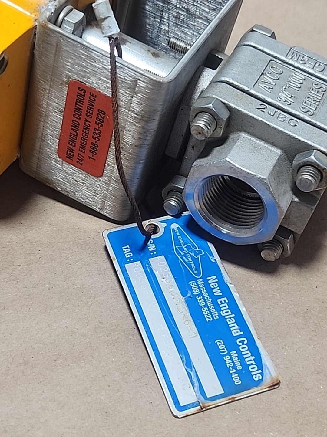 *PREOWNED* Hytork-71 EIA-XL0071-S80-A00 Actuator & 3/4″ Ball Valve + Warranty!