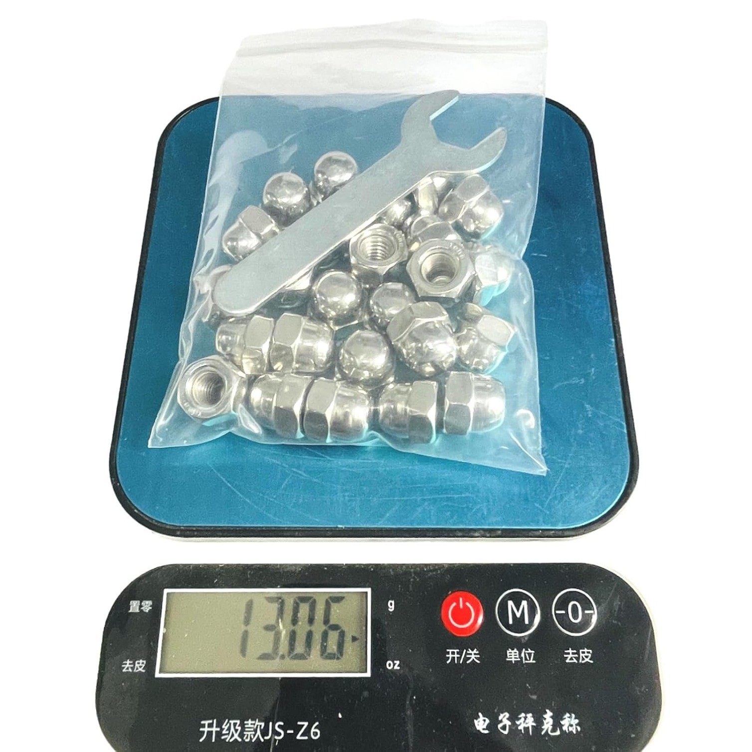 25pcs 3/8-16 Acorn Cap Nuts,3/8-16 Cap Nuts,Acorn Hex Cap Dome Head Nuts