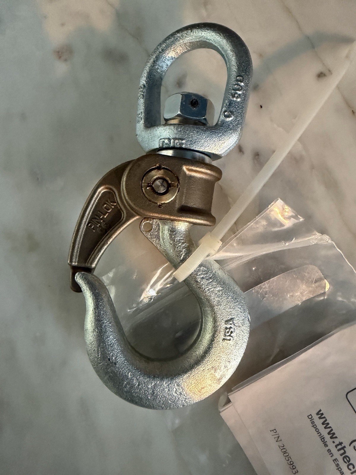 CROSBY 1050221 HOOK HK BULLARD GG 2C 1.0 TON Gate – Bail PL, New