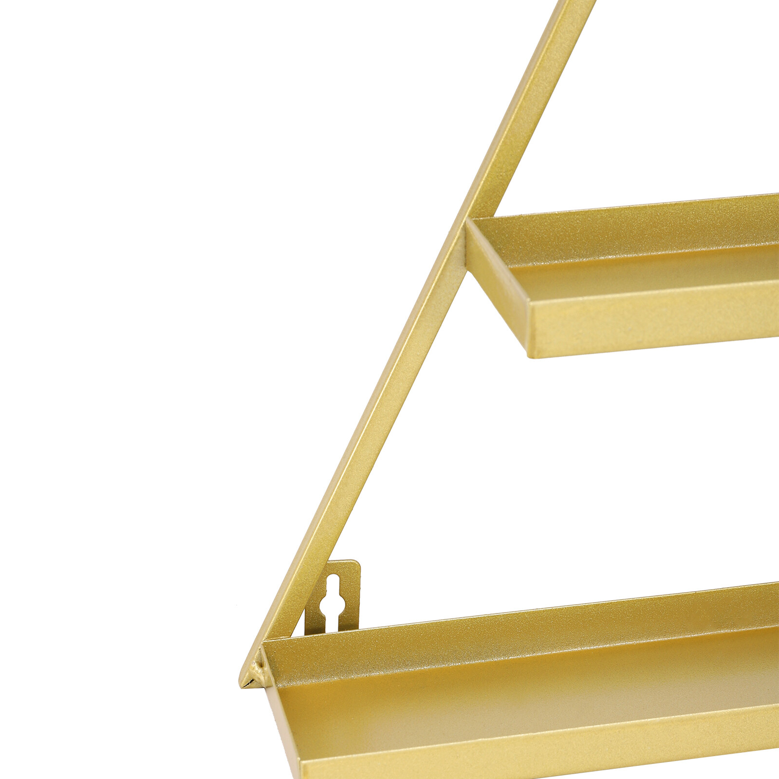 Triangle Display?Racks Wall-mount 5 Tiers Nail?Polish Display Shelves For Home