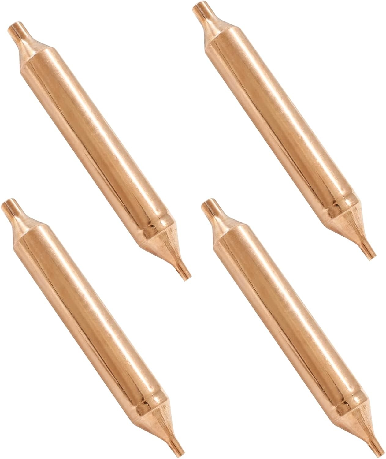 Litoexpe 4Pcs Refrigerator Filter Dryer, Copper Filter Dryer for Refrigeration