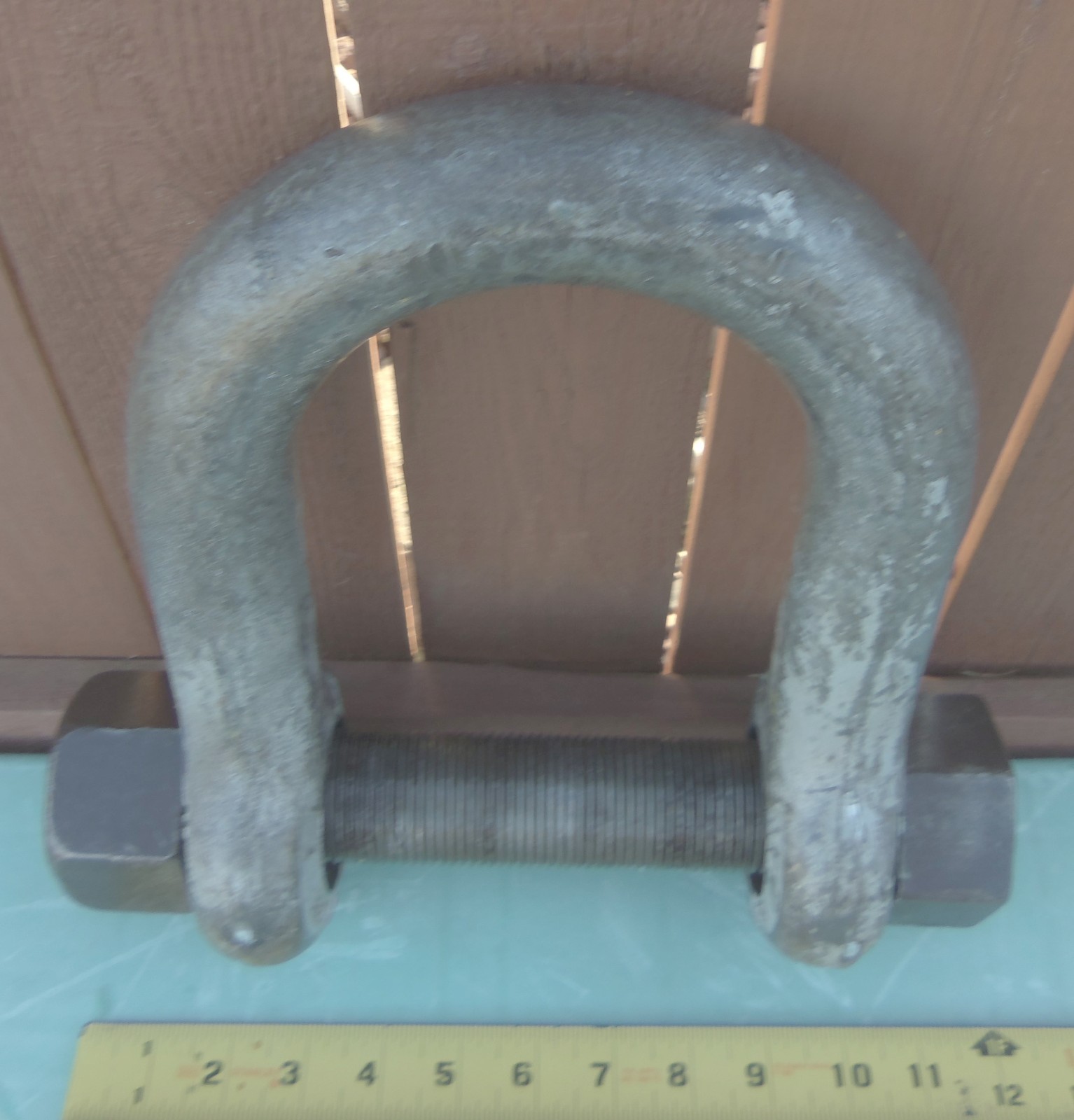 Crosby WLL 25 Ton Bolt Type Anchor Shackle – With Huge Nut & Bolt