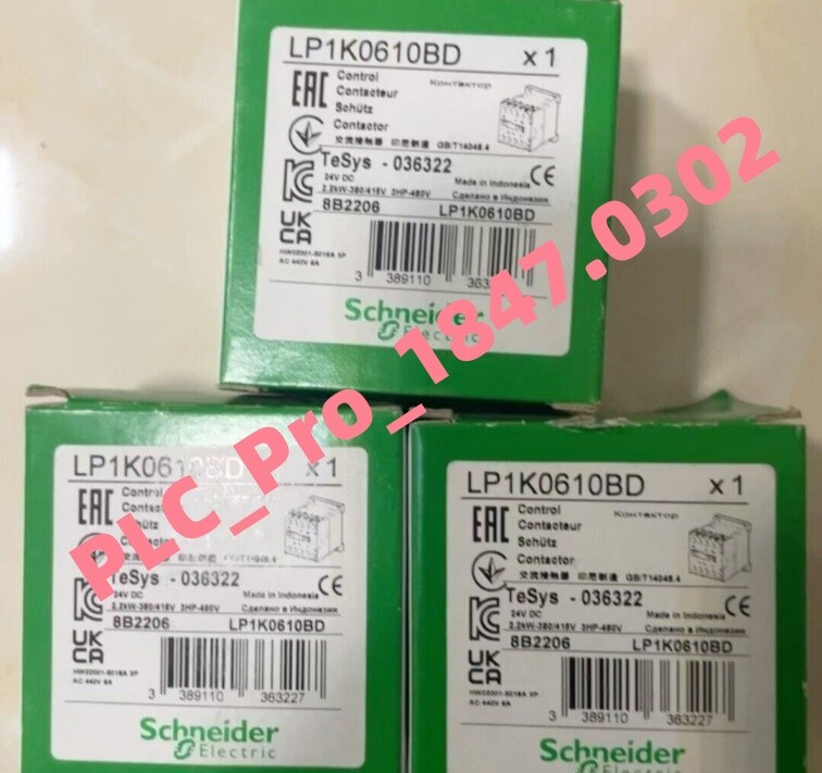 1PCS New Original Schneider Electric LP1K0610BD Contactor Fast delivery