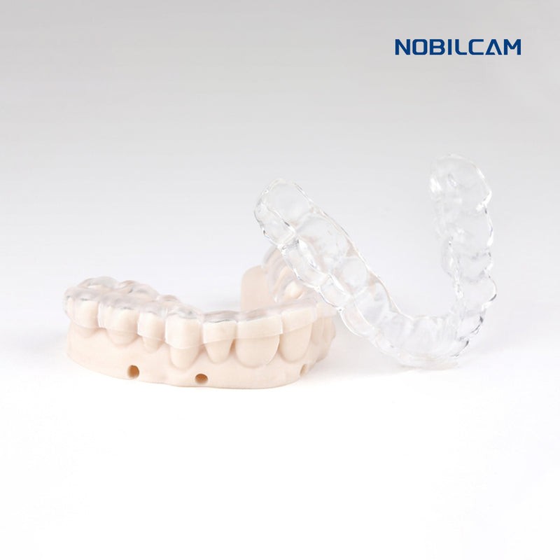 NOBILCAM 98mm Clear PMMA Disc Clear Color Disc for Lab CAD/ CAM
