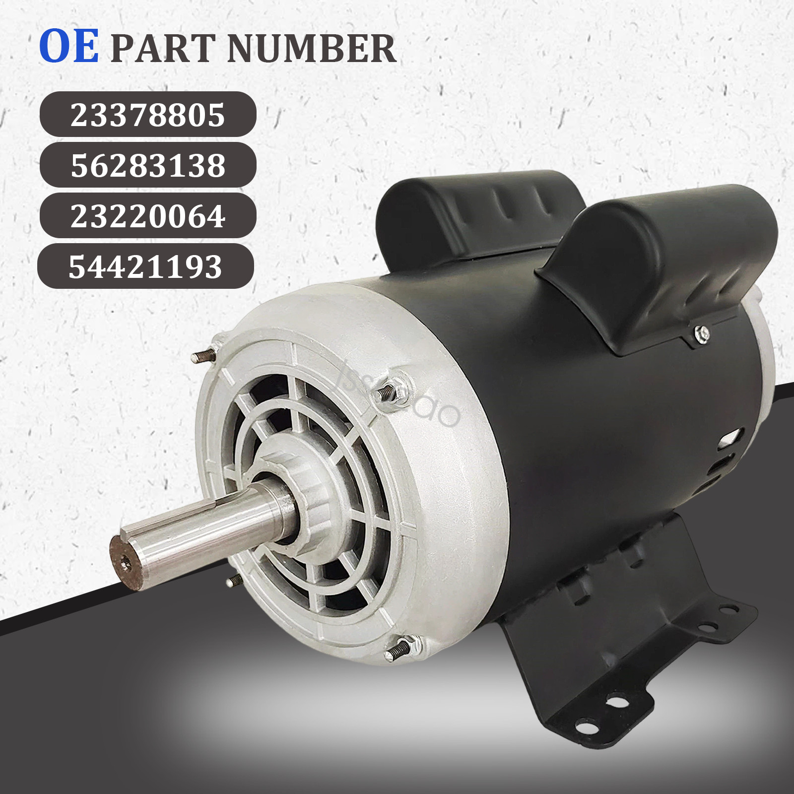 230V Rpm 5HP 3450 Air Compressor Motor 23378805 54421193 for Ingersoll Rand NEW