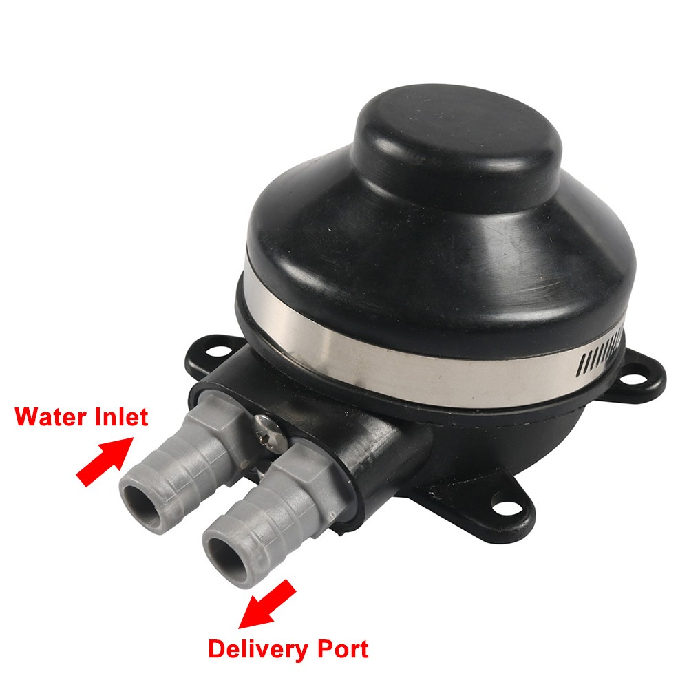 Baby Foot Operated Manual Galley Freshwater Pump For 1/2» Hose For Boat Caravan