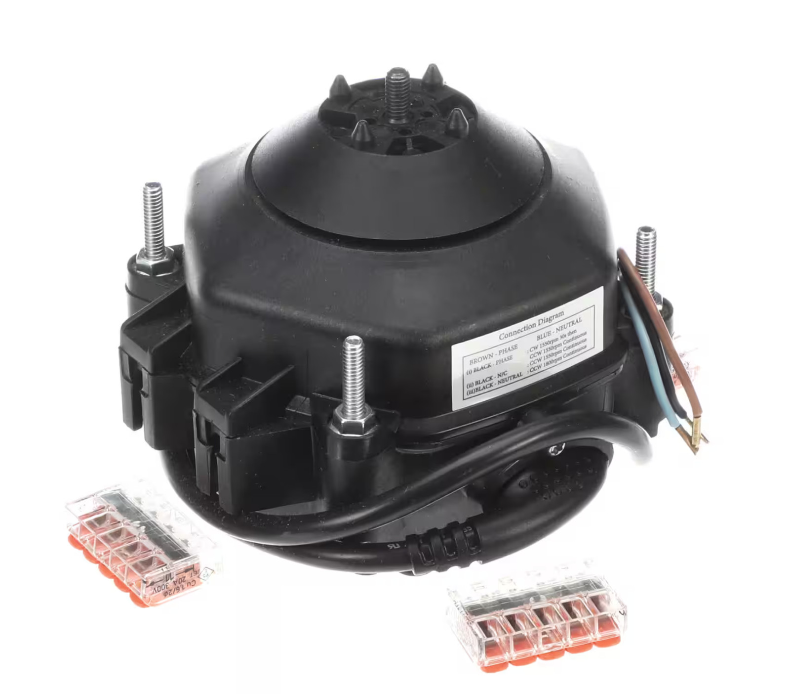 True 836283 OEM Fan Motor Kit, 100-240 Volt, 50/60HZ, 1800 Watt