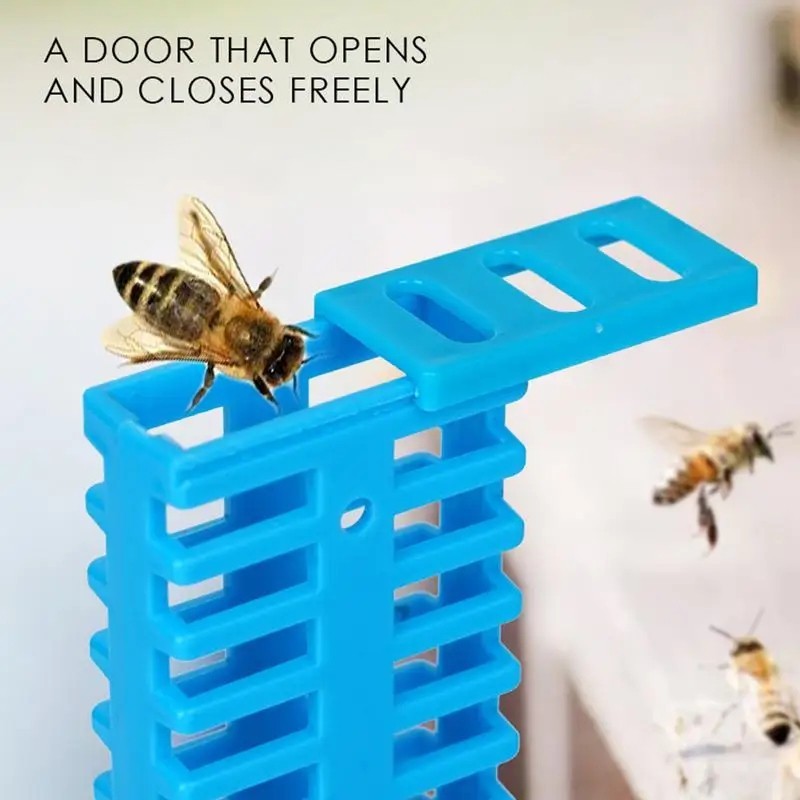 Queen Bee Catcher Cage Queen Bee Capture Rearing Kit Portable Beekeeper
