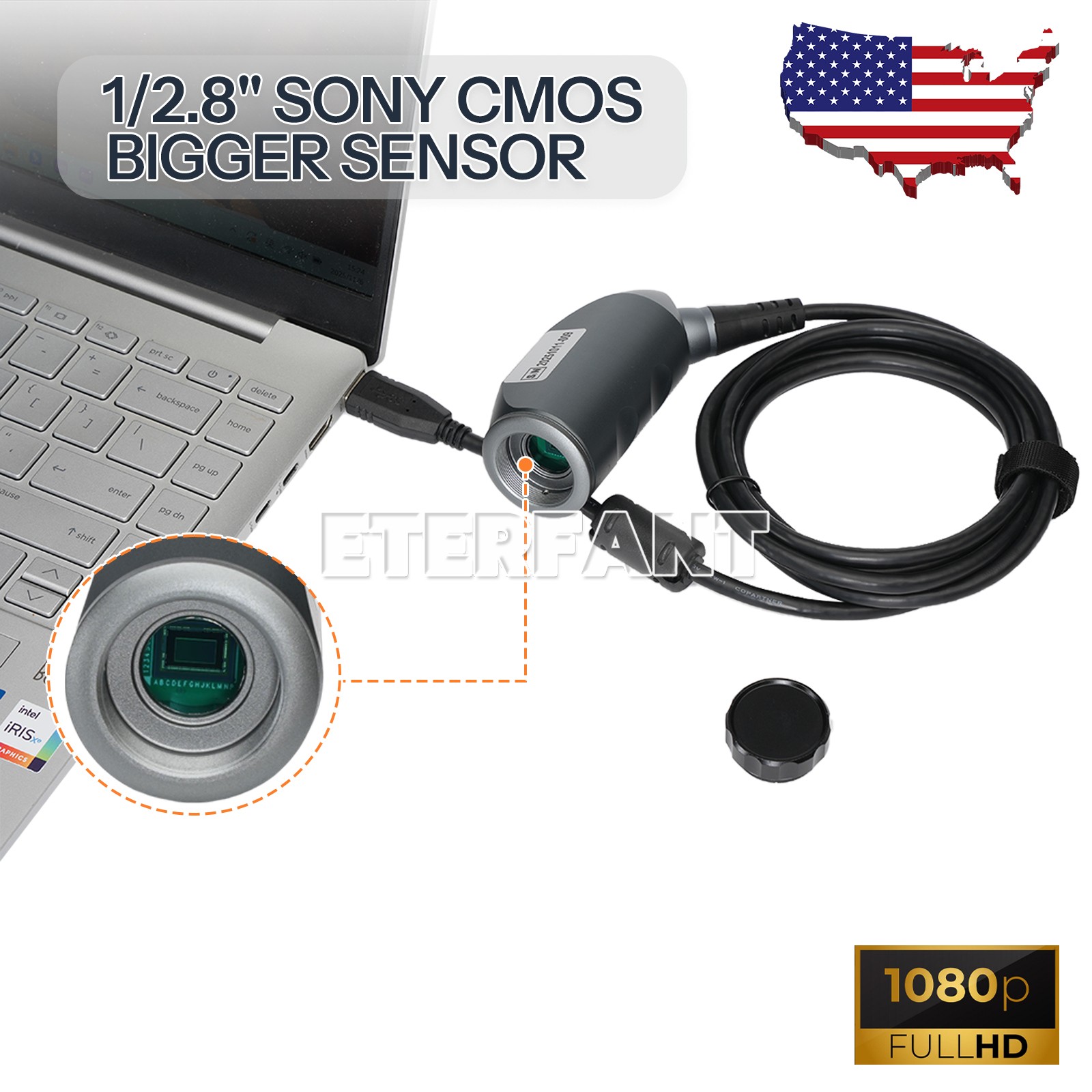 Medical 1080P Full HD USB ENT Surgery & Inspection Endoscopy Laparoscopic Camera