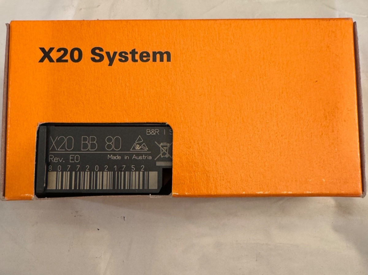 B&R X20BB80 Bus Base Module for X20 Series -Free FedEx 2nd Day Air
