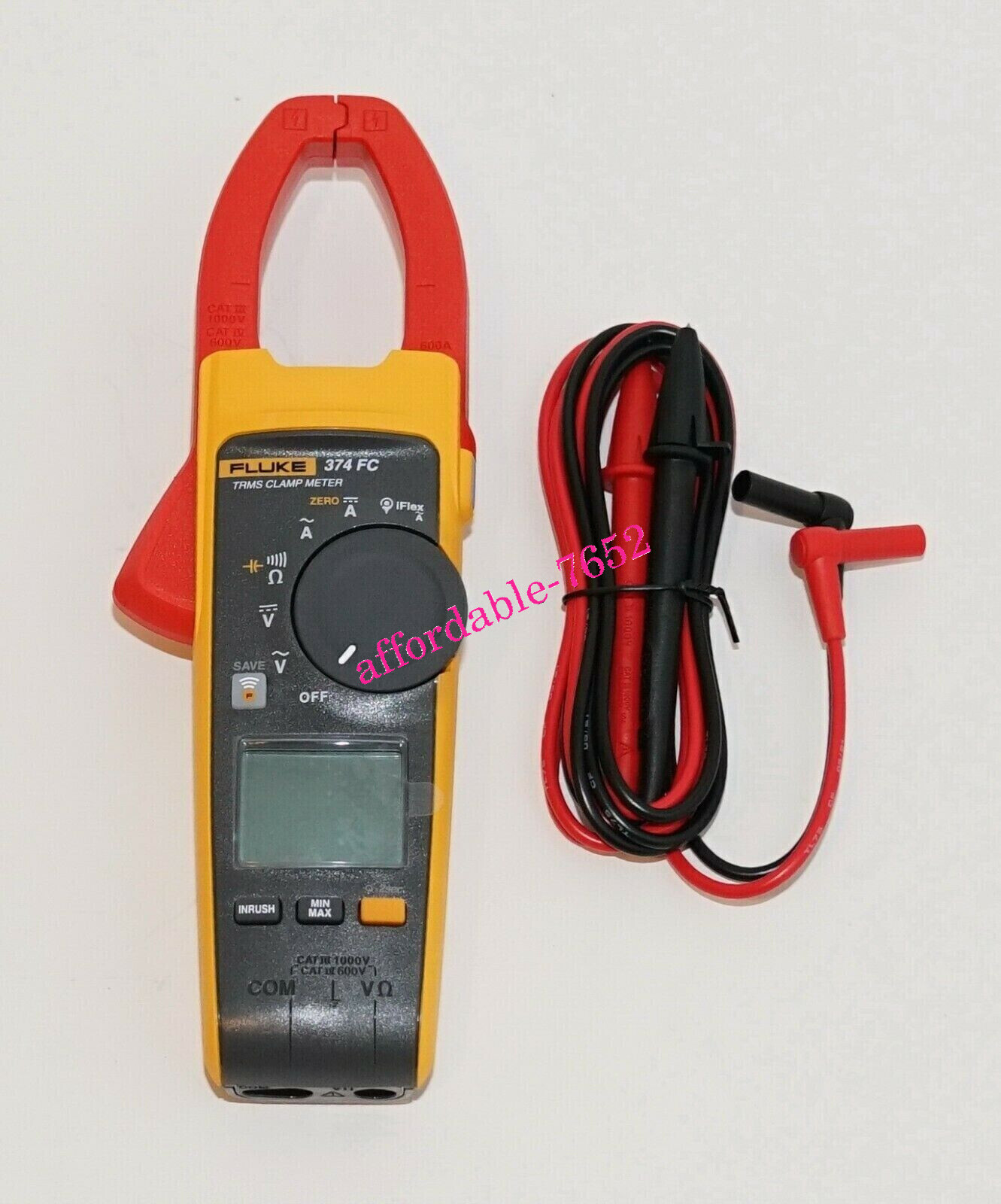 NEW FLUKE 374 TRUE RMS AC/DC CLAMP METER WIRELESS fedex or FedEx