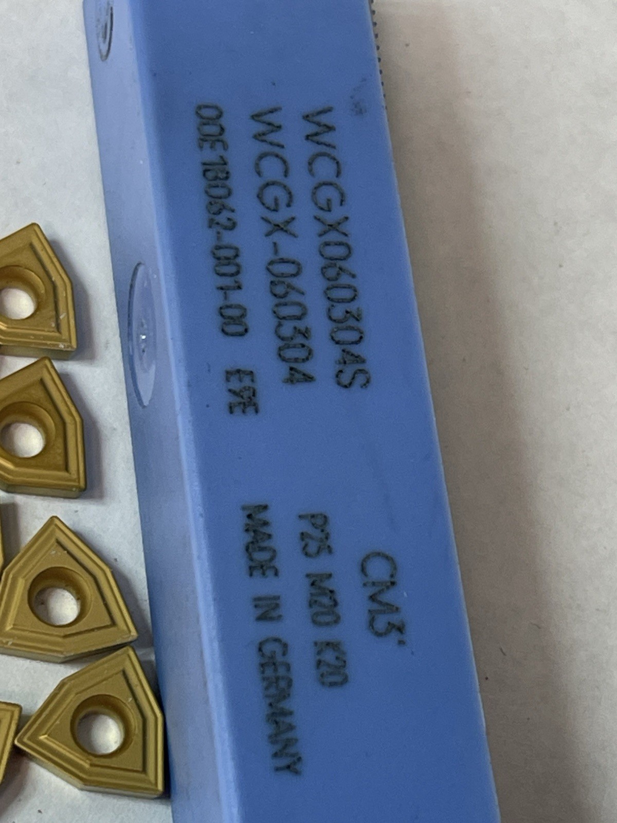 HERTEL/Ingersoll/Kennametal Carbide Inserts WCGX060304S CM3 Qty. 10 (26JL11)