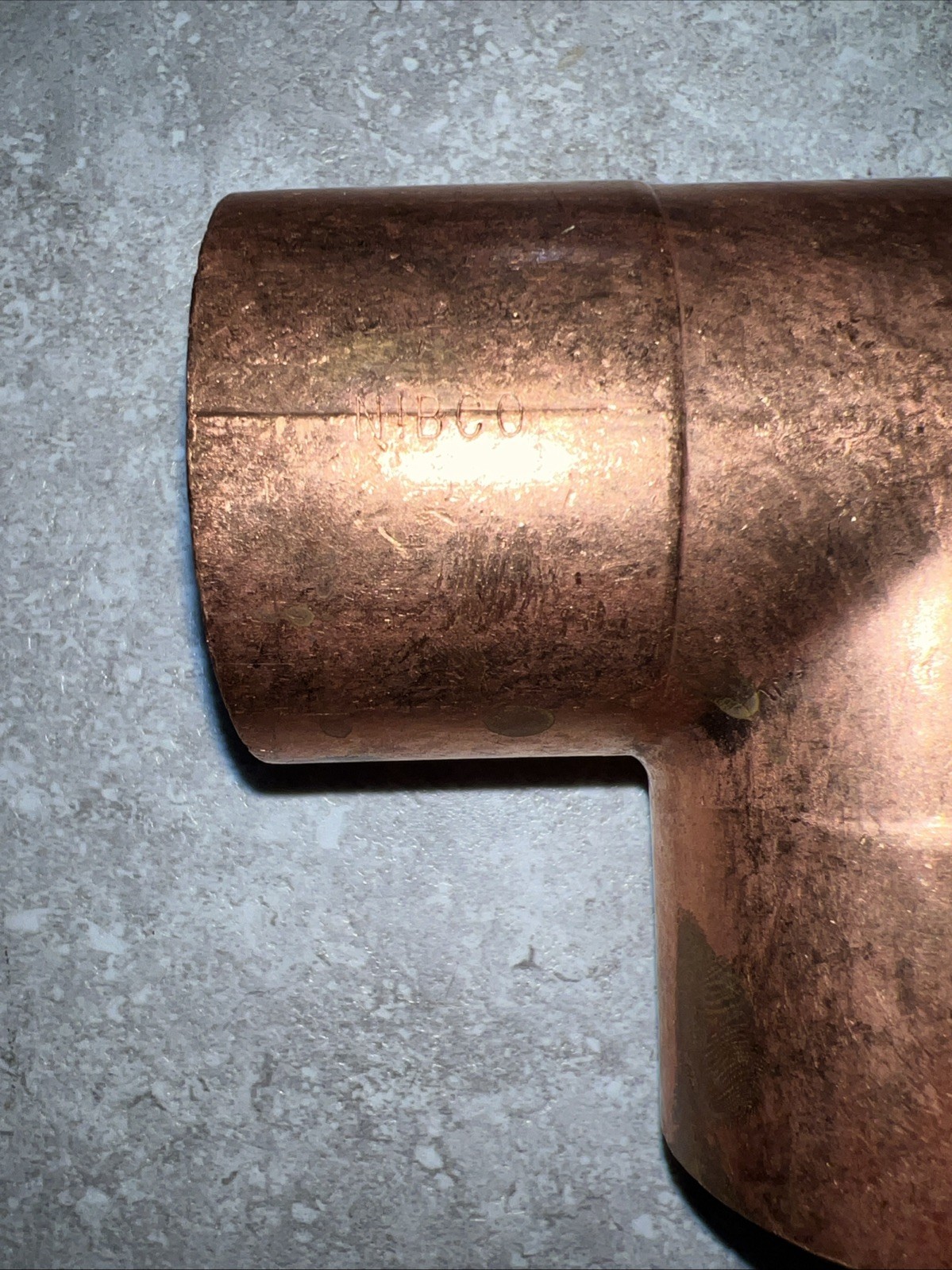 NIBCO WROT 2″ x 2″ x 2″ Copper Tee Tube Pressure Fitting MILITARY ISSUE K-94