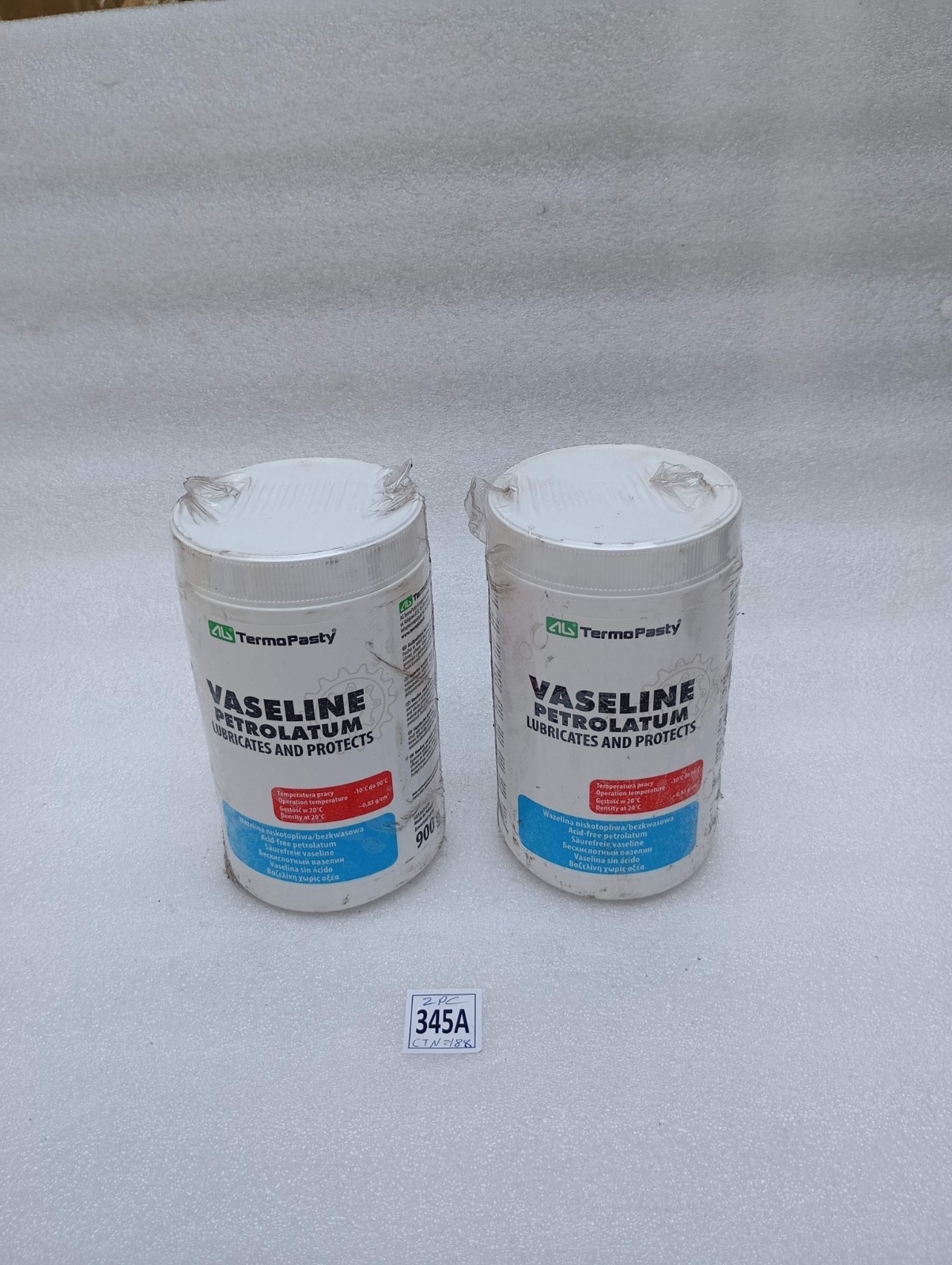 Termopasty VASELINE PETROLIUM LUBRICATES & PROTECTS (LOT OF 2PC) EXP 04-2028