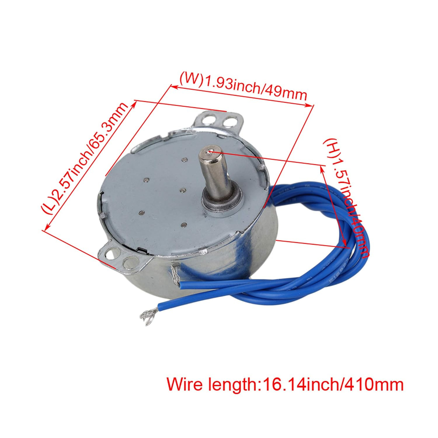 15-18 RPM AC110V 4W CW/CCW Turntable Synchronous Synchron Electric Motor with 7M