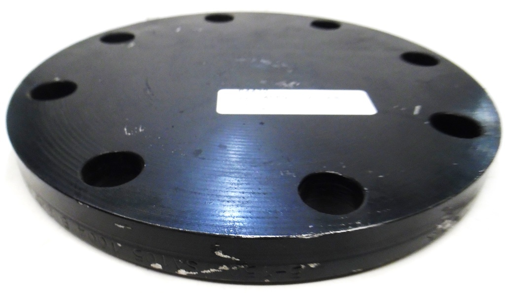 UNKNOWN BRAND, BLIND FLANGE, 5″ PIPE SIZE, CLASS 150, SA105 1004, B16.5