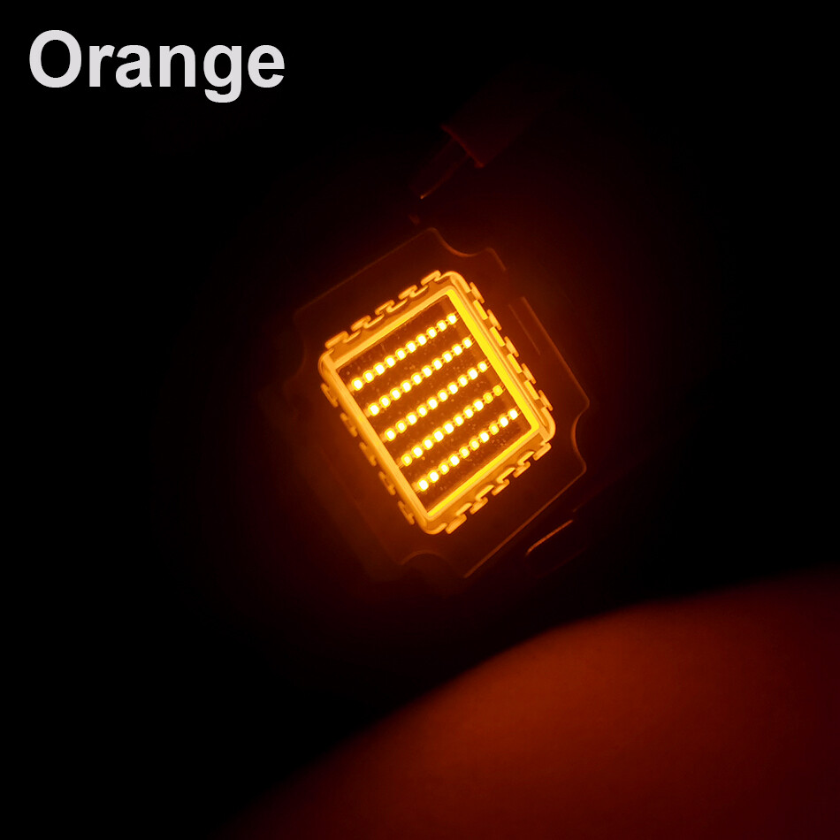 Yellow Orange High Power LED Bead Amber 3W 5W 10W 100W 595nm Emitter light Chip