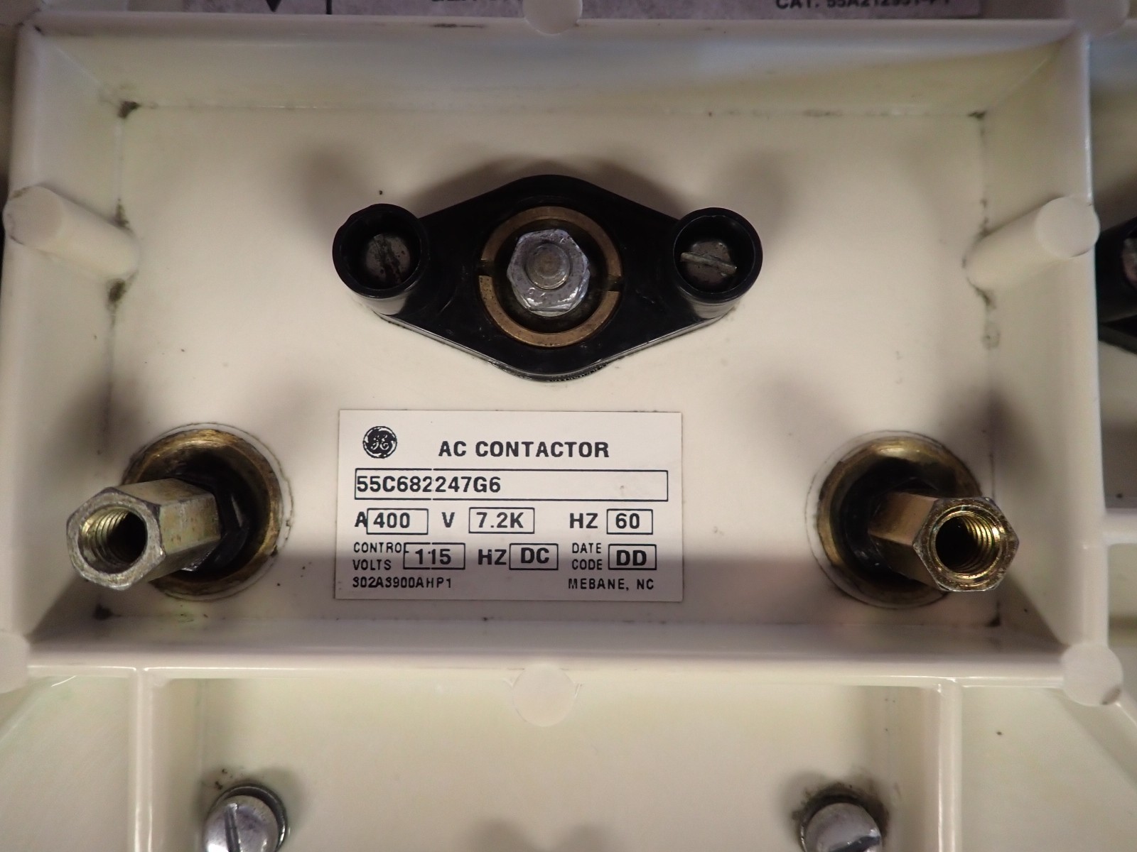 Clean GE AC Contactor Unit # 55C682247G6 400 Amp 7.2KV 60HZ