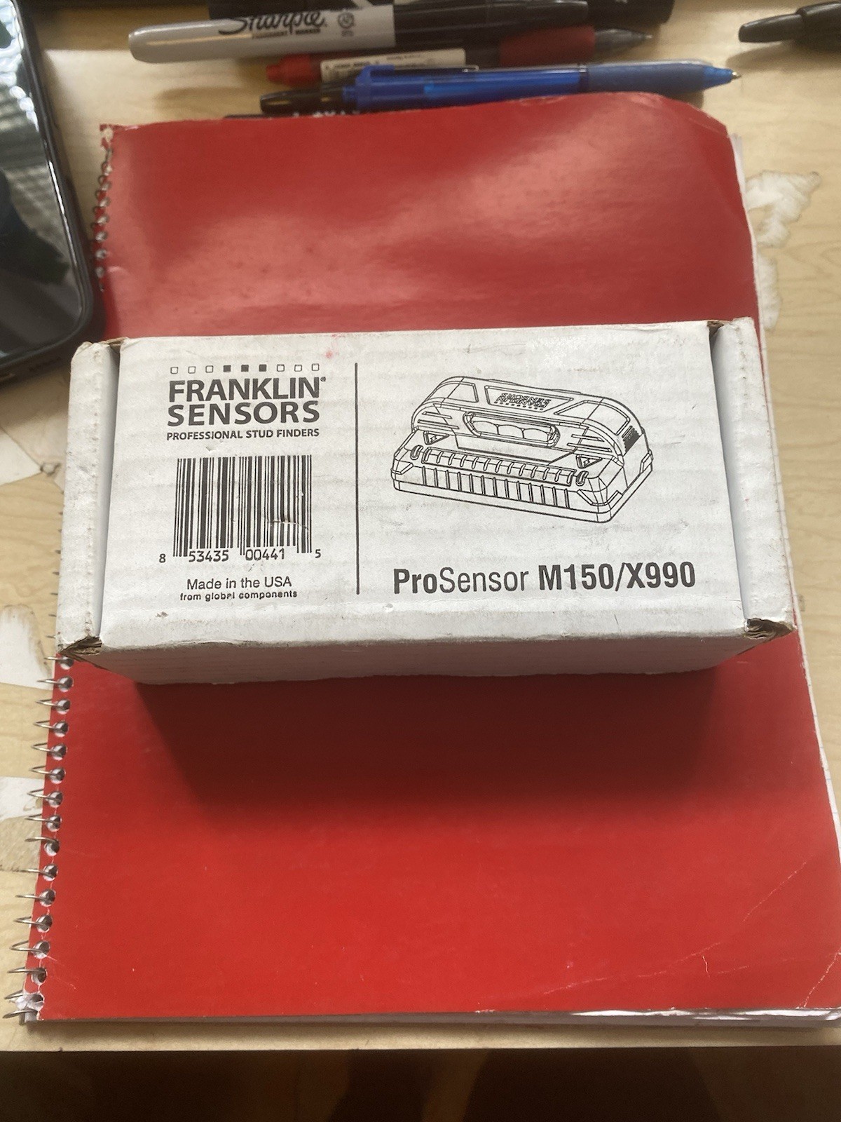 BRAND NEW ProSensor M150/X990 Stud Finder with Live Wire Detection and 9 Sensors