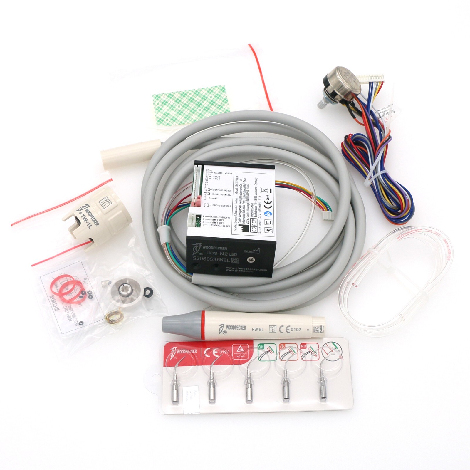 Woodpecker UDS-N2/N3 LED Ultrasonic Piezo Scaler Built in For Dental Chair EMS