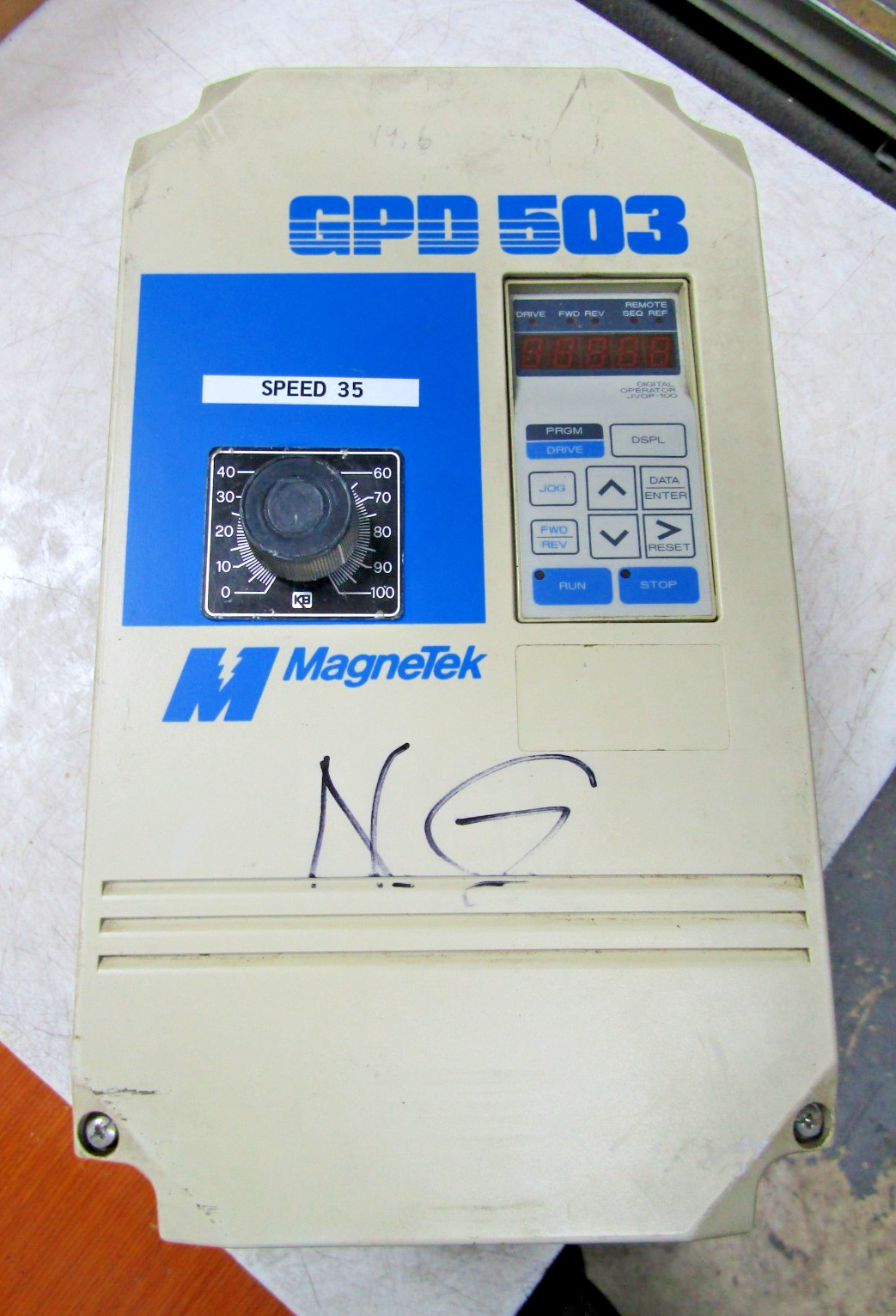 💥MAGNETEK GPD 503 VARIABLE FREQUENCY DRIVE 380-460 VAC 3Ø 20.0 AMP DS317