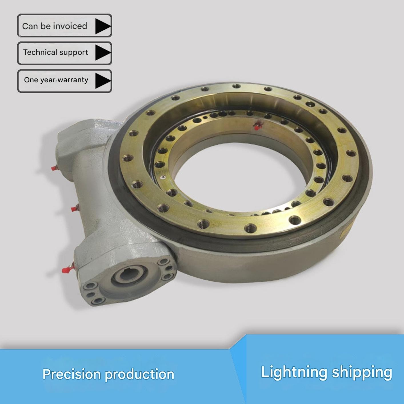 7» Inch Slewing Drive Worm Gear With hydraulicMotors for Solar Tracking System