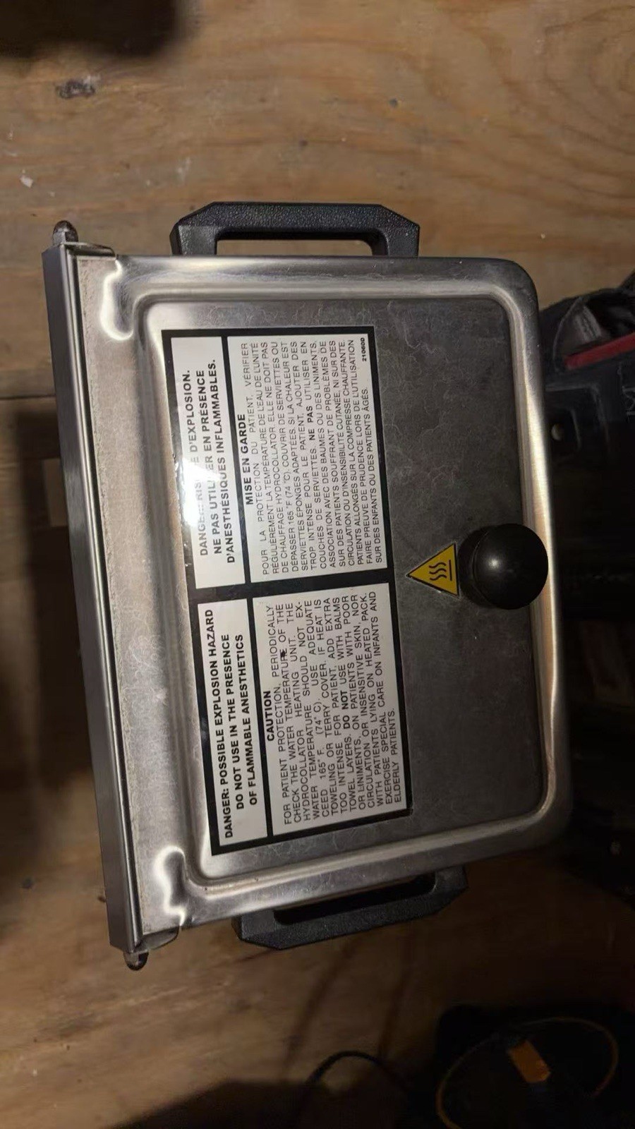 Chattanooga Hydrocollator Hot Pack Heater E-1 Model 2102 Physical Rehab