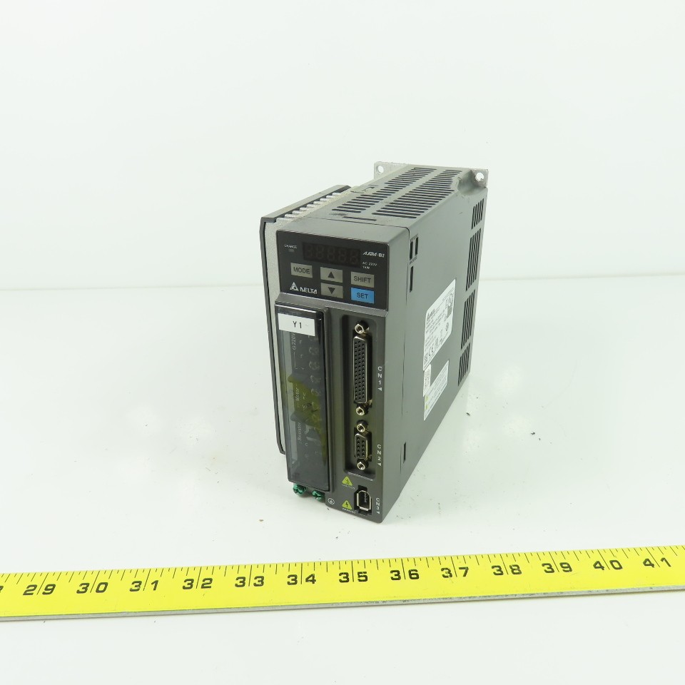 Delta ASD-B2-1021-B AC Servo Drive 3Ph 230V 4.68A Input 110V 7.3A Output 1kW