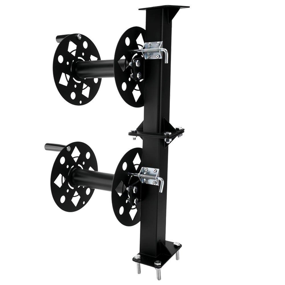 Heavy Duty 2-in-1 Modular Welding Lead Reels,0.16 in Steel | 2pcs Stackable Reel
