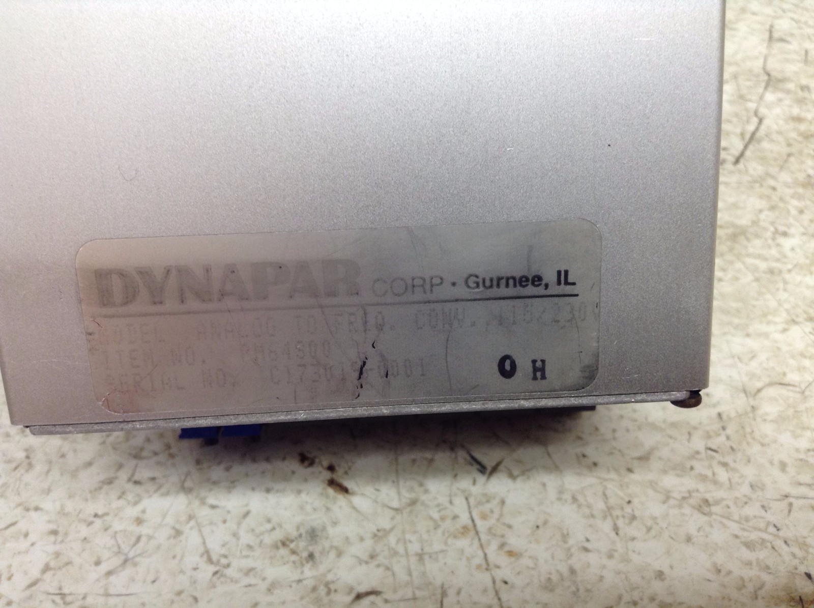 Dynapar PM64S00 Analog to Frequency Converter 115/230 V