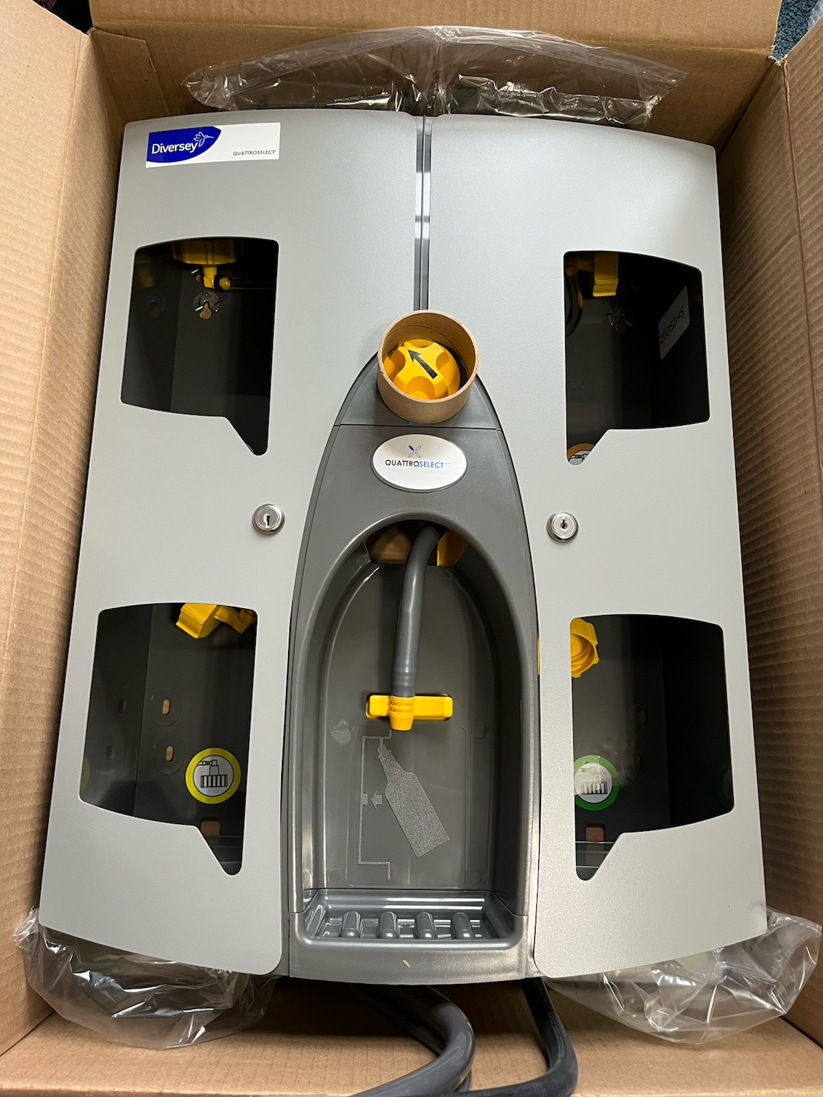 Diversey J-Fill Quattro Select Dispenser – Air Gap Model (D3764735) New In Box
