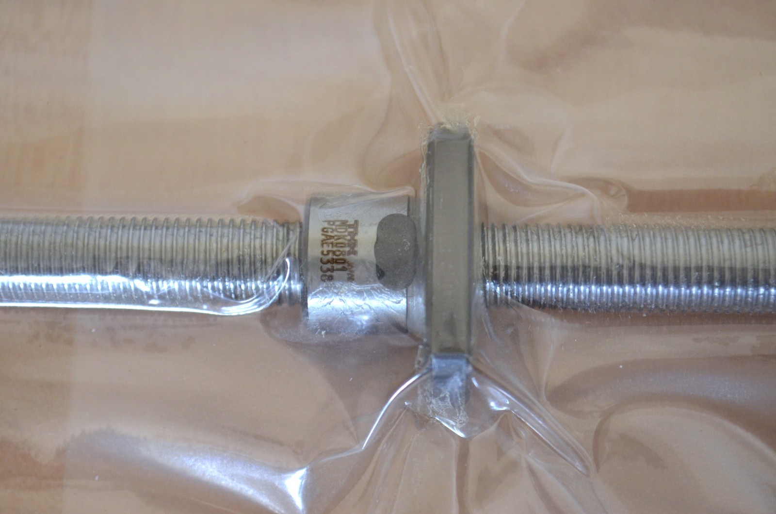 New THK MDK0801-3G2+165LC7 x165mm Ballscrew 8mm dia. x 1mm Pitch + Machined Ends